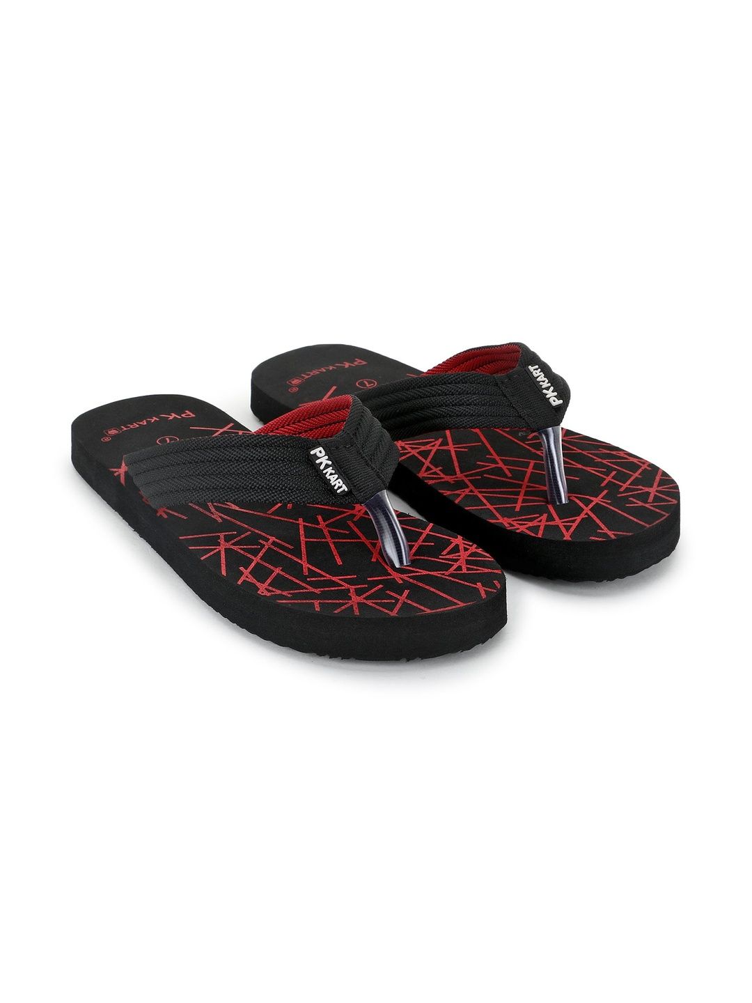 PKKART Men Printed Thong Flip-Flops