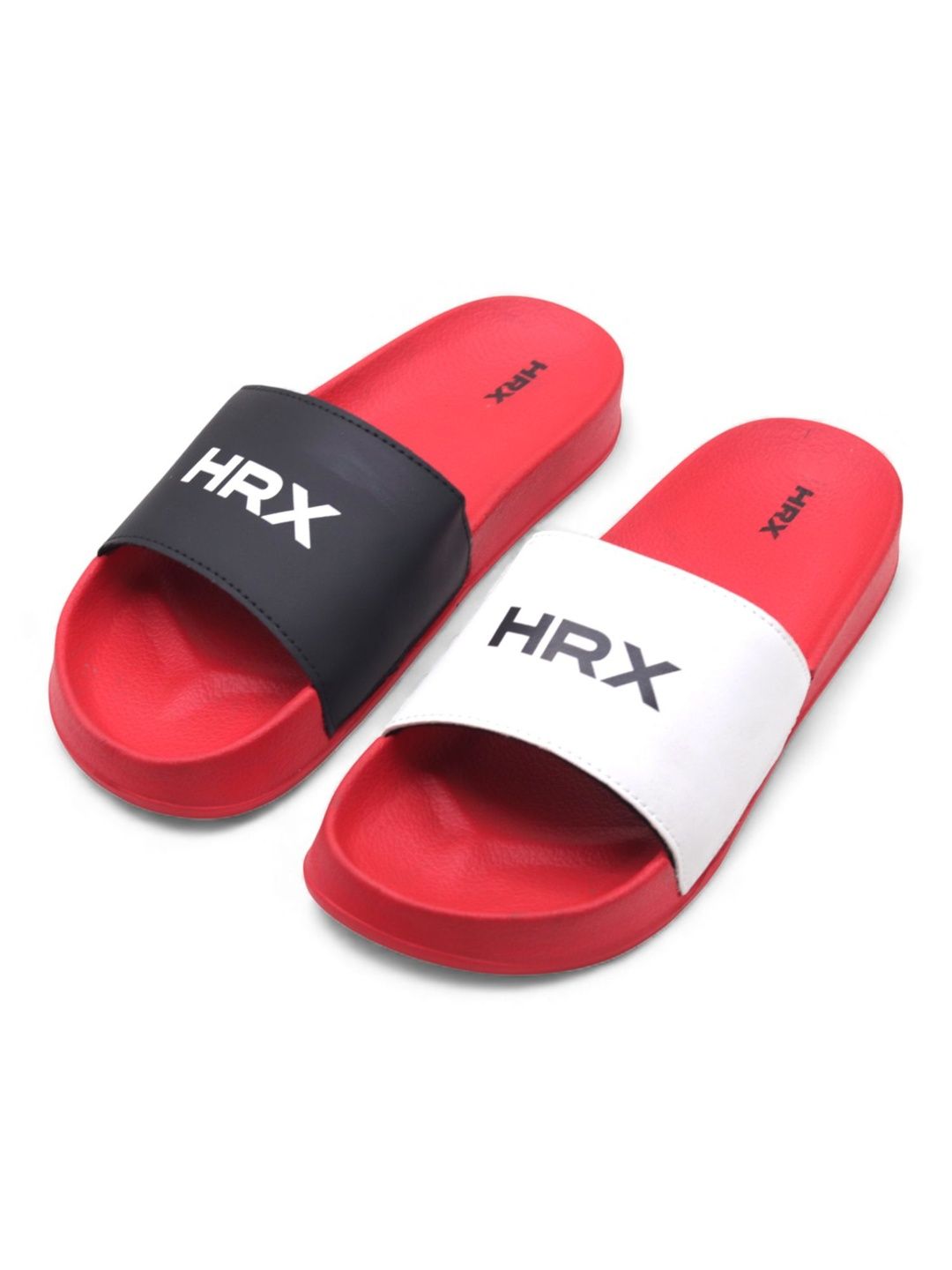 HRX by Hrithik Roshan Men Colourblocked Sliders