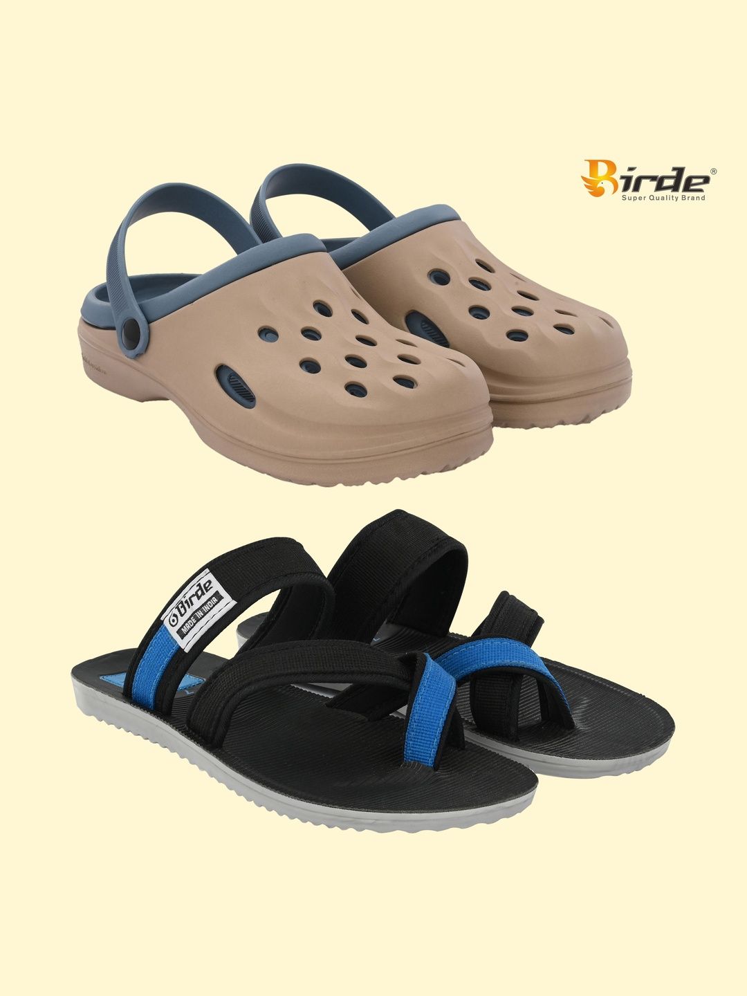 BIRDE Men Thong Flip-Flops