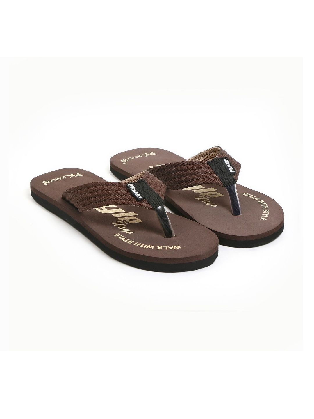 PKKART Men Printed Thong Flip-Flops