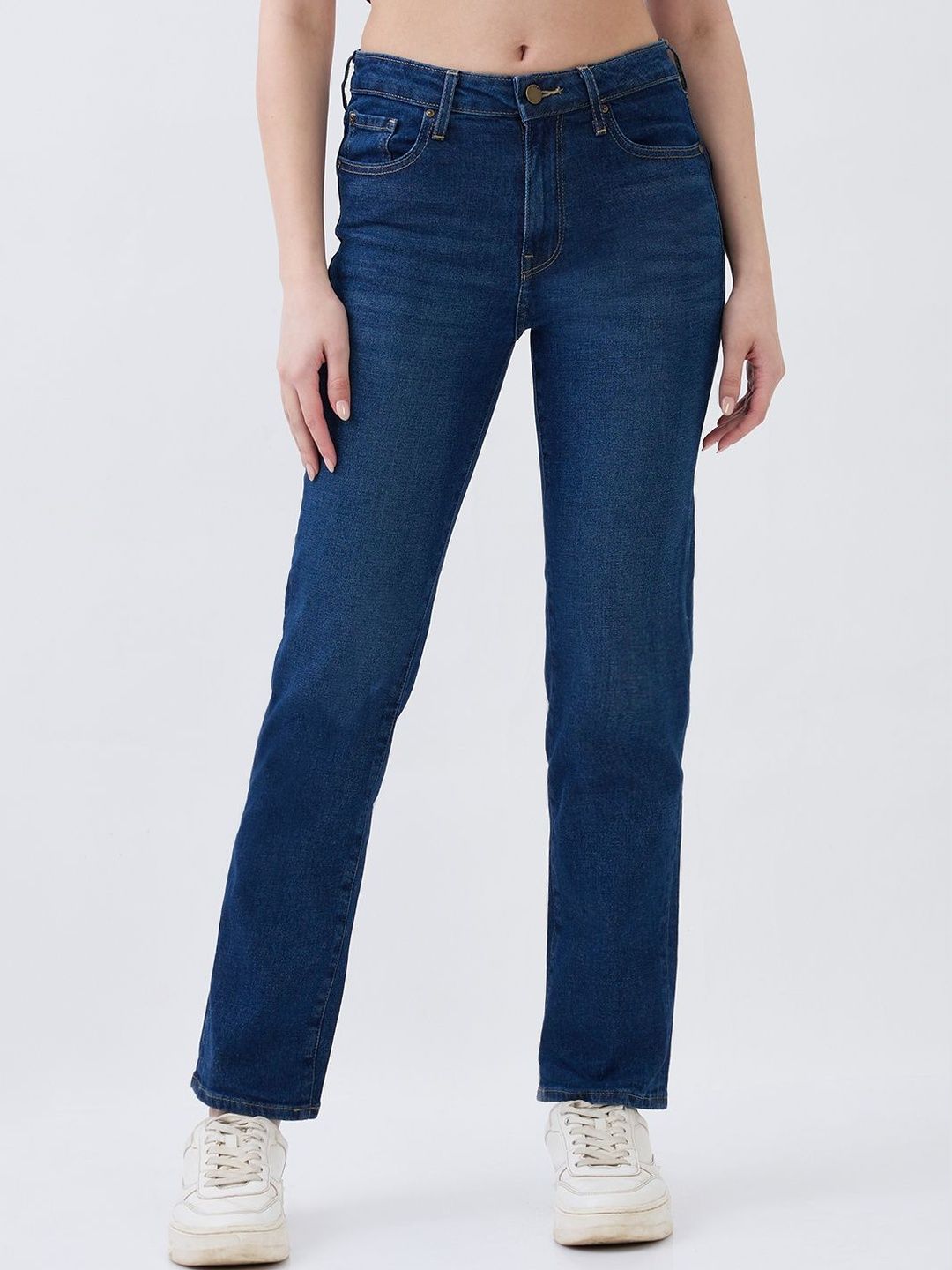 SPYKAR SPYKAR Women Slim Fit Mid-Rise Stretchable Jeans