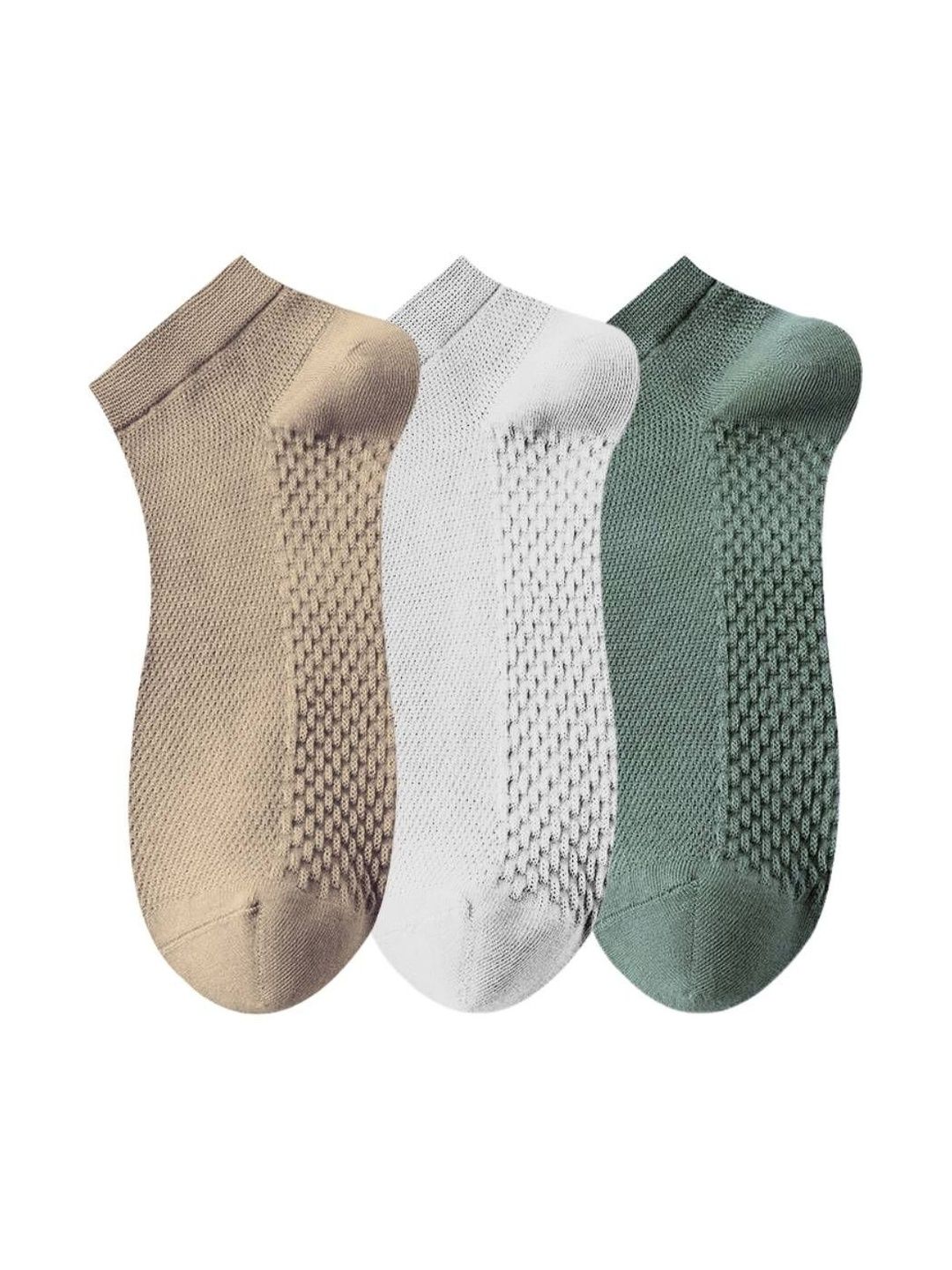 The Tie Hub Pack Of 3 Cotton Ankle Length Socks