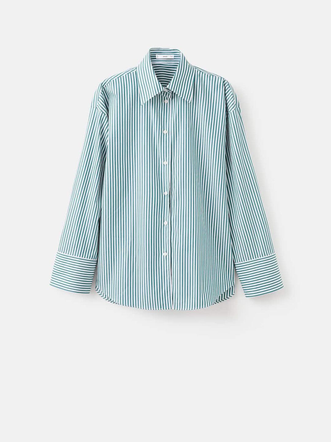 Pure Cotton Striped Oversized Casual Shirt