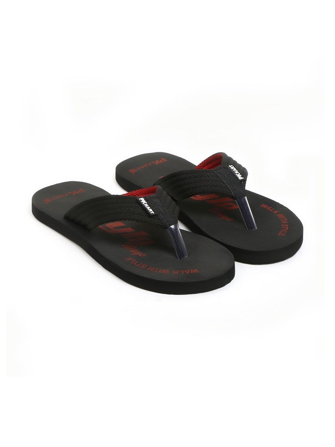 PKKART Men Printed Thong Flip-Flops