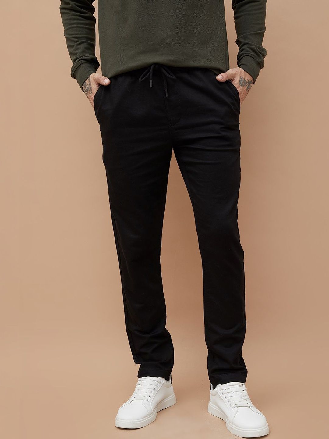 Fame Forever by Lifestyle Men Easy Wash Trousers