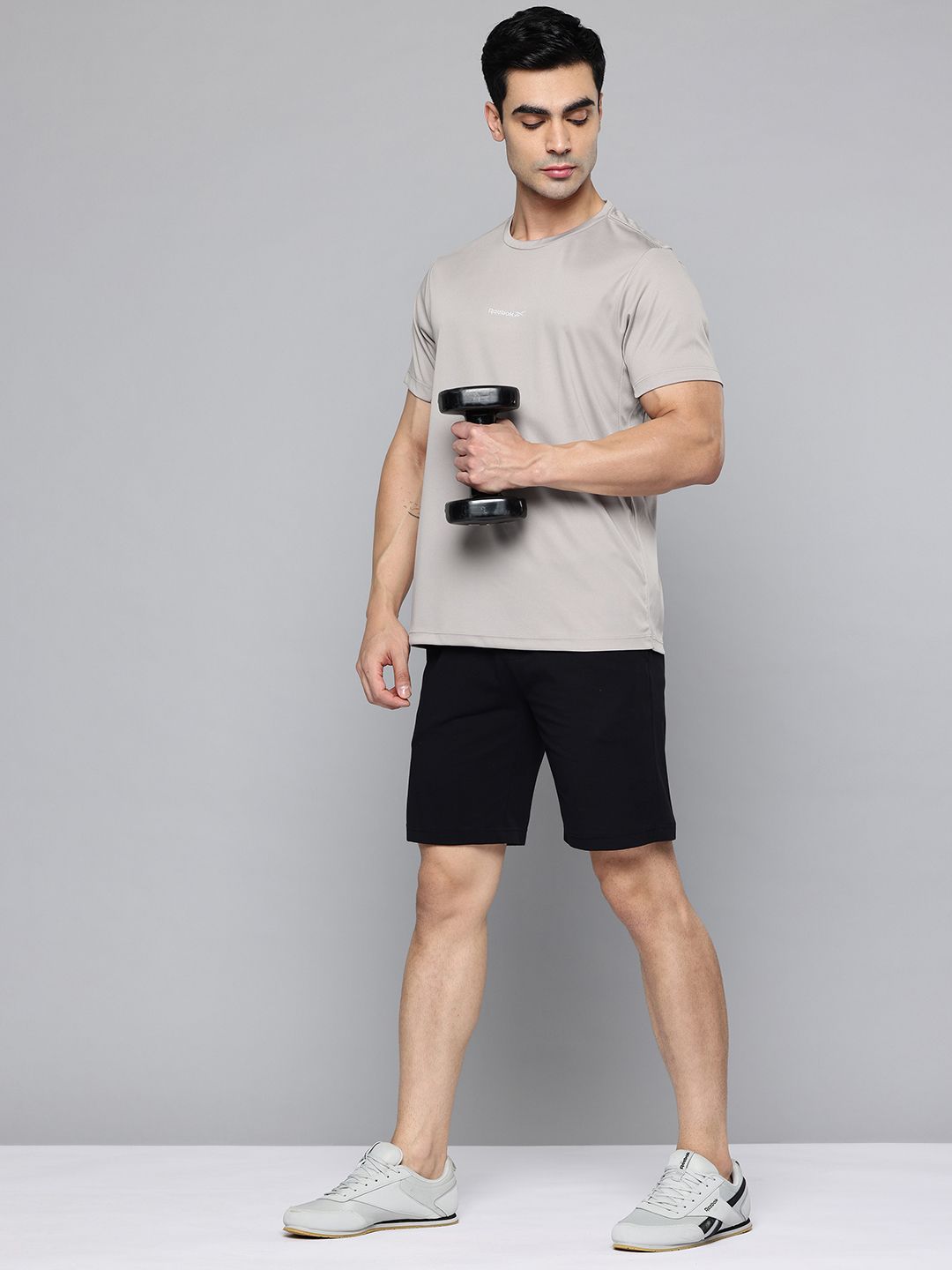 Reebok Brand Logo Printed Speedwick T-shirt