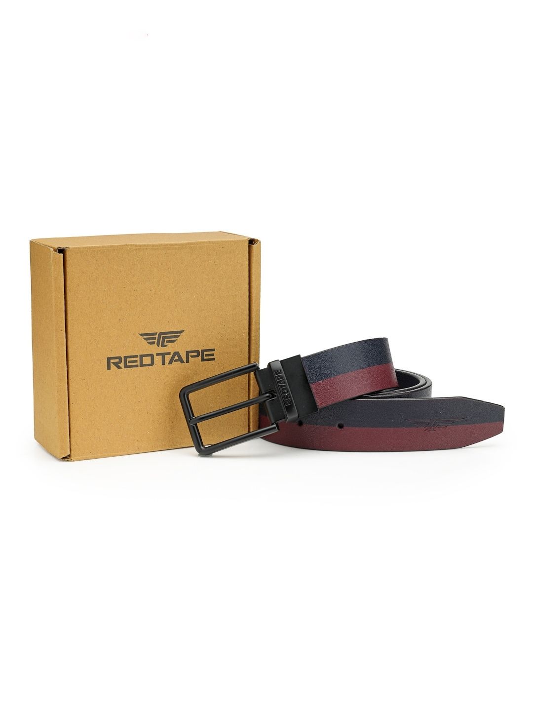 Red Tape Men Leather Reversible Formal Belt