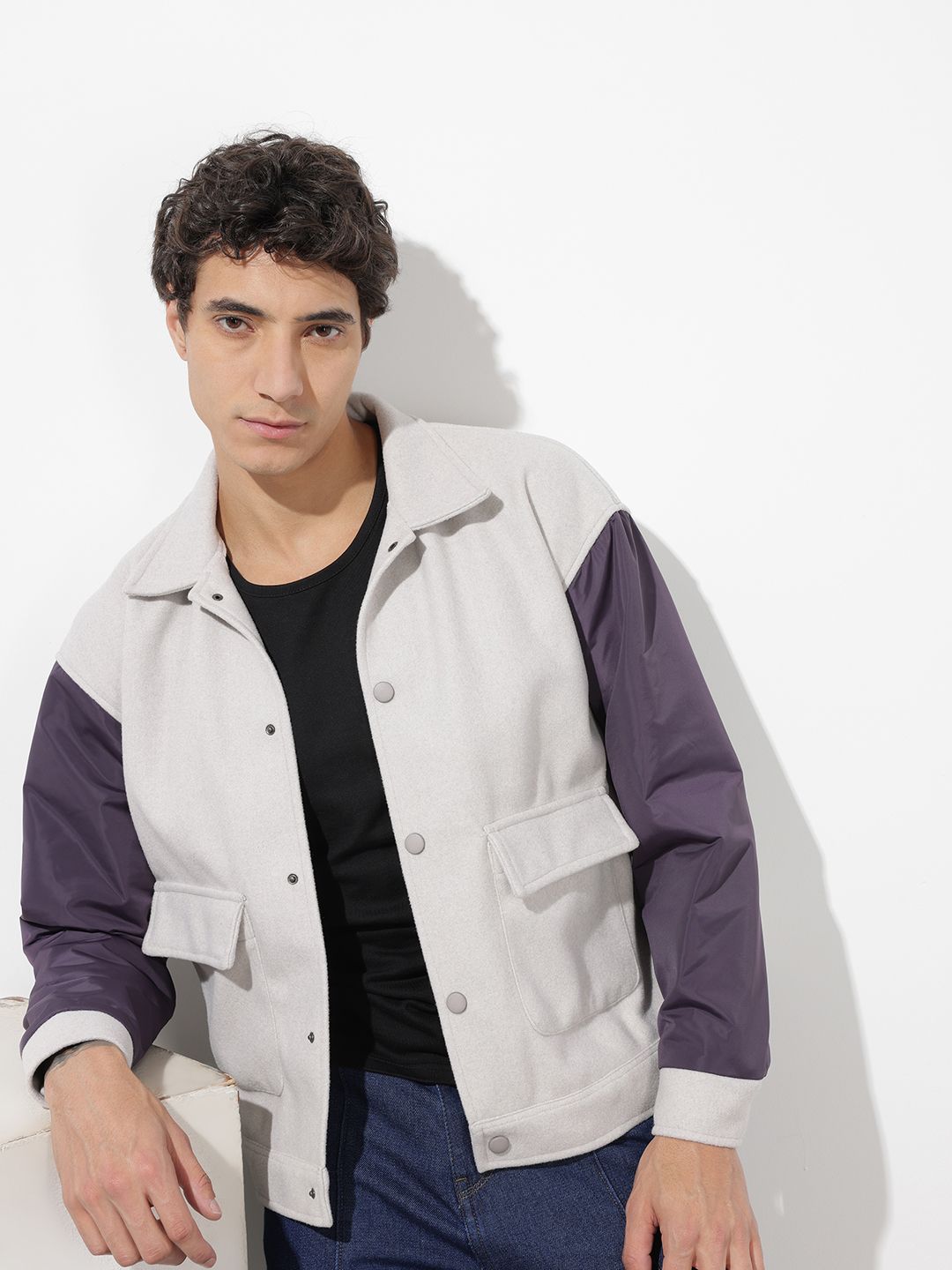 The Roadster Life Co. Spread Collar Tailored Jacket