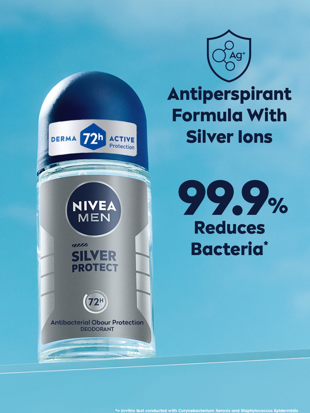 Nivea Men Silver Protect Roll-On Deodorant 50 ml