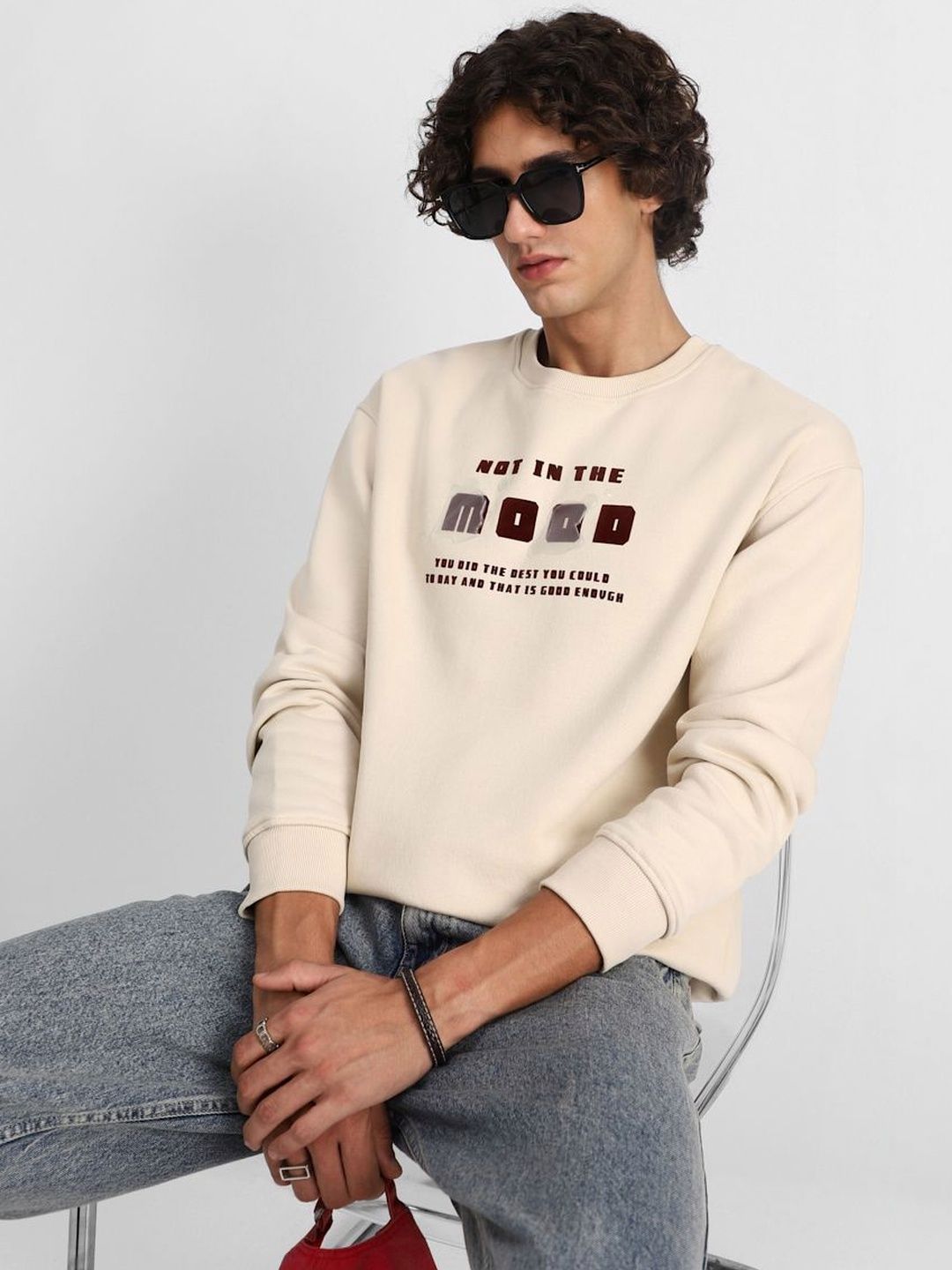 Snitch Men Printed Sweatshirt