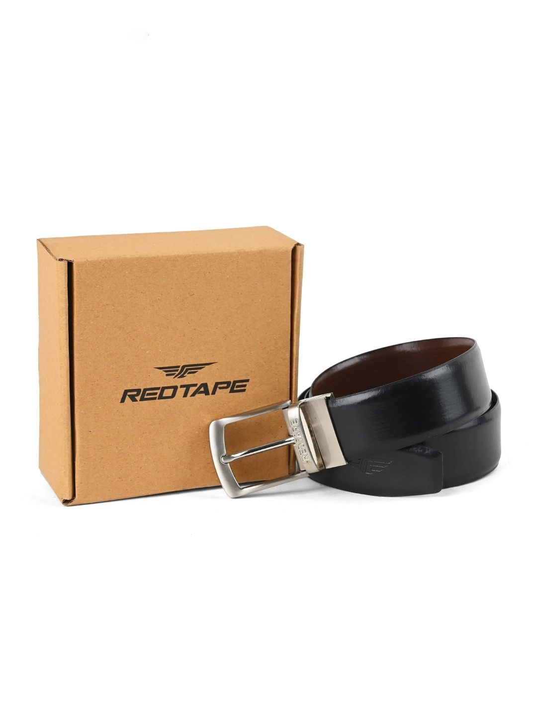 Red Tape Men Leather Reversible Formal Belt