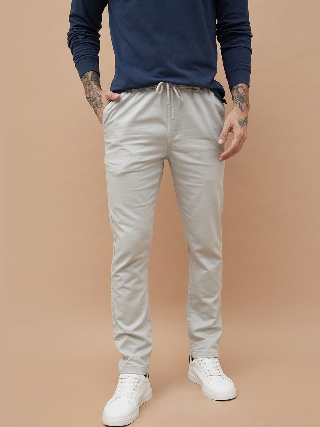 Fame Forever by Lifestyle Men Easy Wash Trousers
