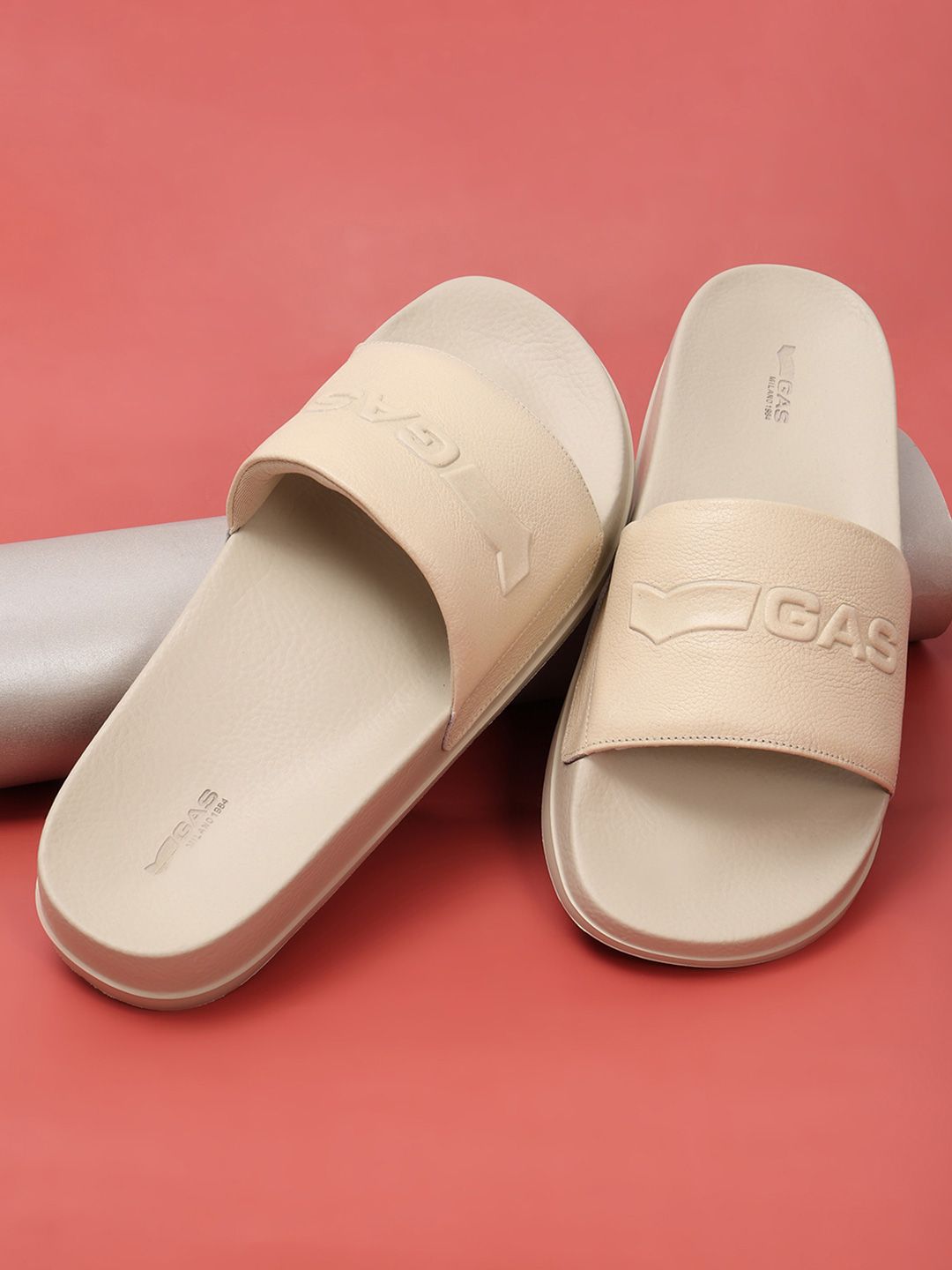 GAS Men Comodo Beige Sliders