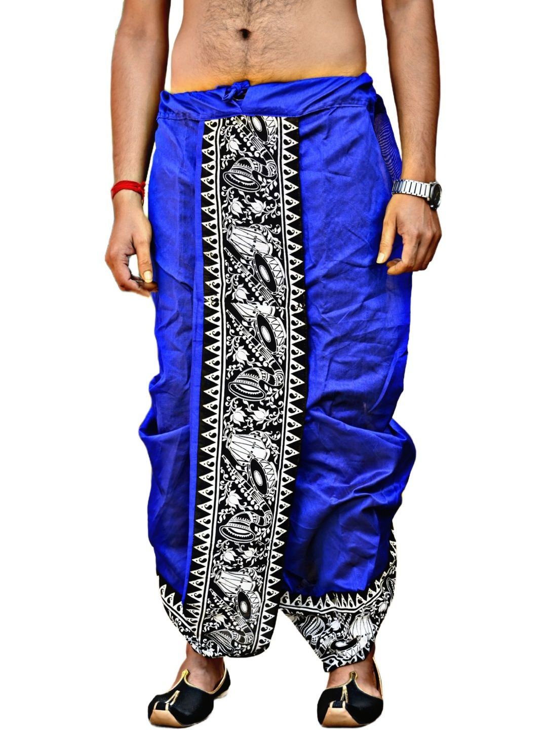 M Mahalaxmi Creation Men Silk Dhoti Pants
