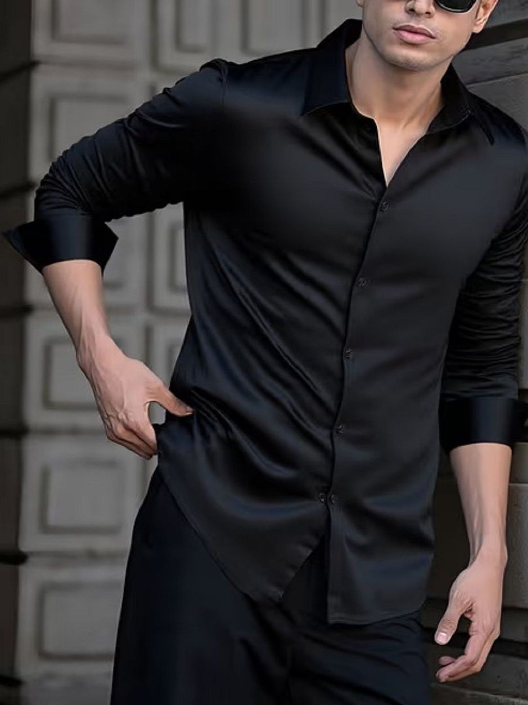 MARMIC FAB Men Slim Fit Party Shirt