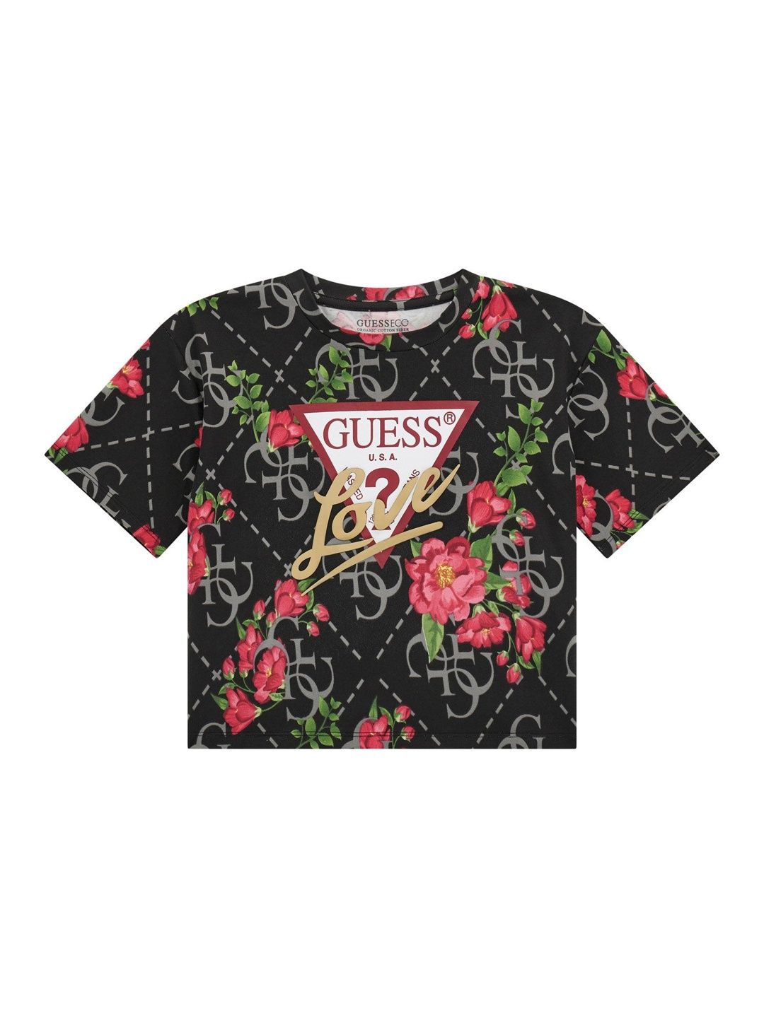 GUESS kids Girls  Cotton Tshirts