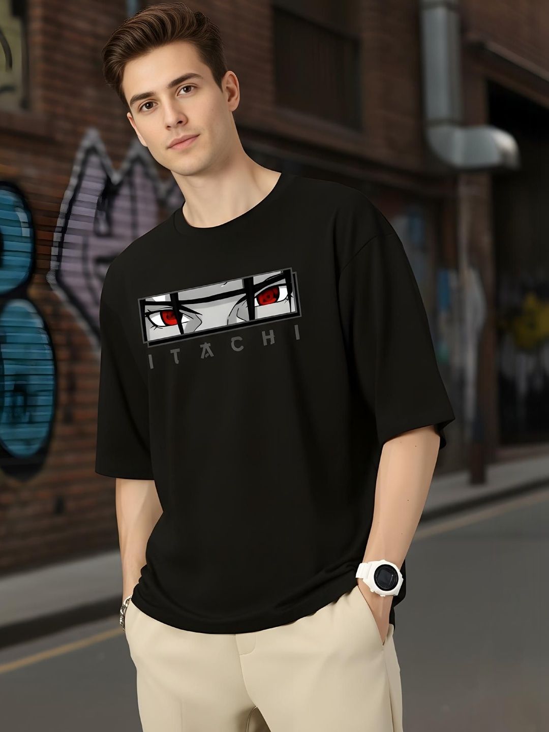 Moda Rapido Men Printed T-shirt