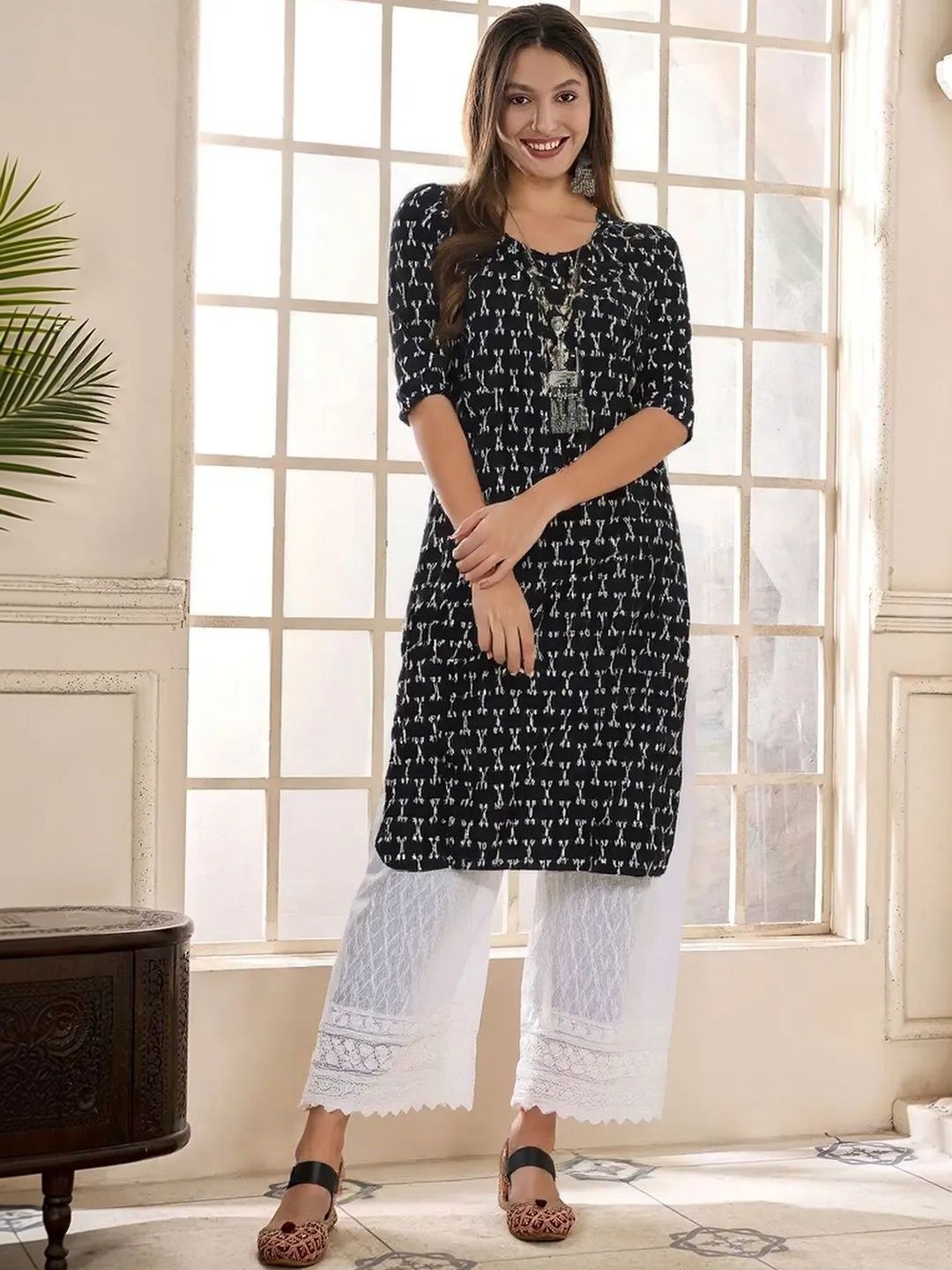 arangya Women Pack Of 3 Crepe Kurta