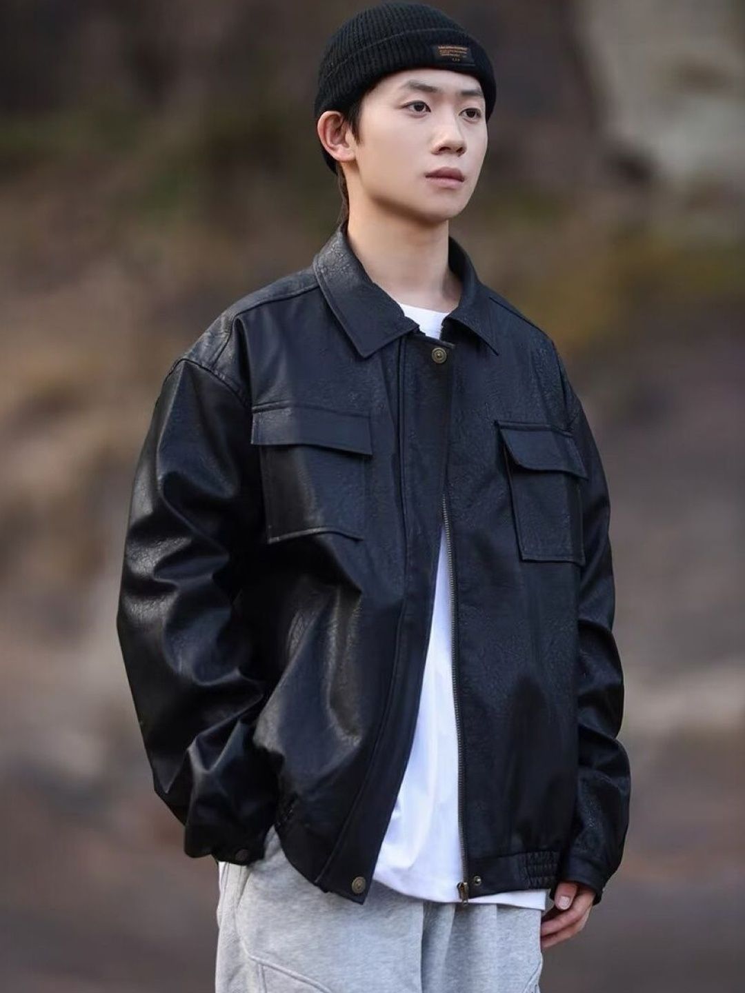 KPOP Men Bomber Jacket
