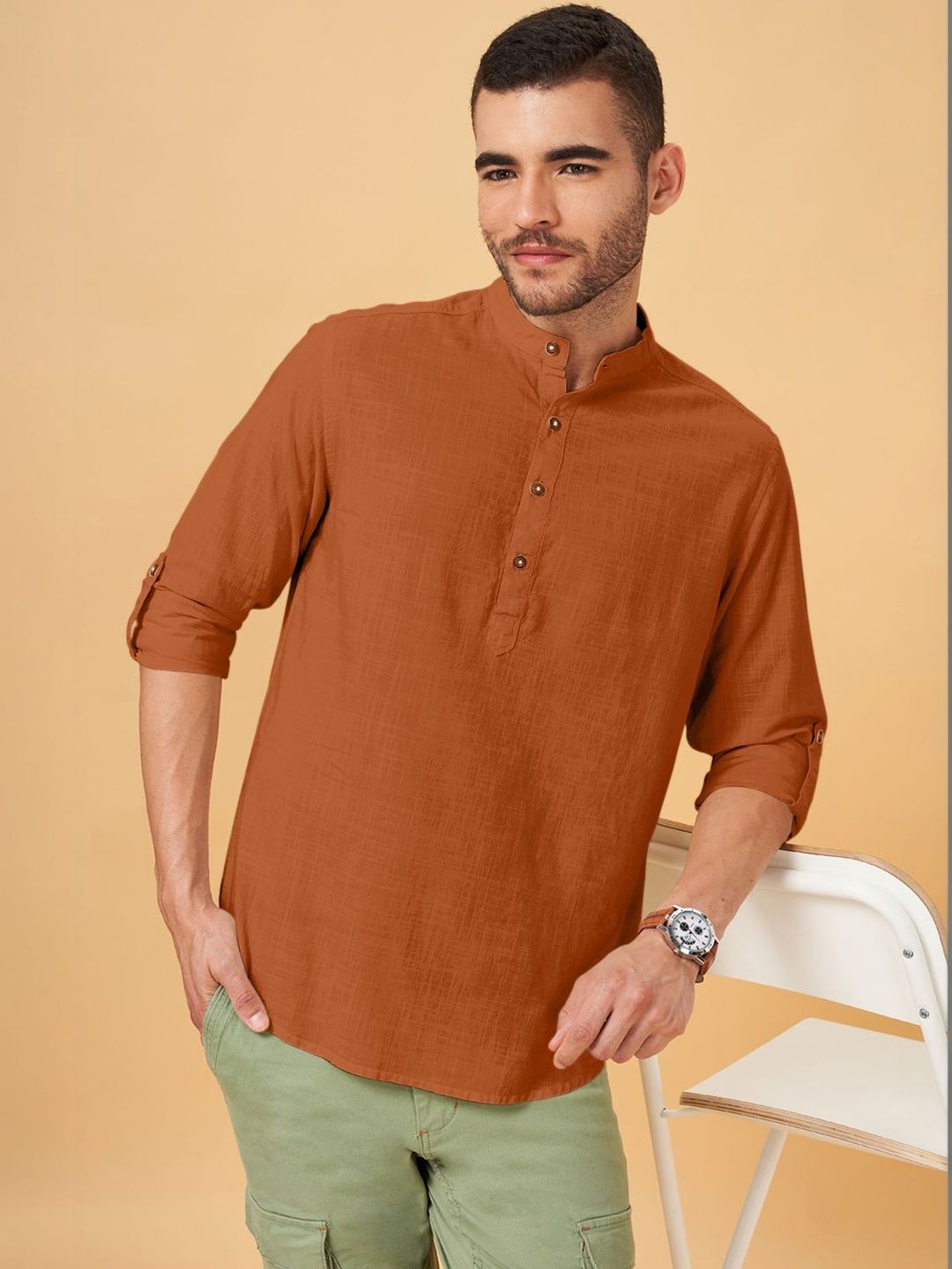 ZELINCO Men Kurta