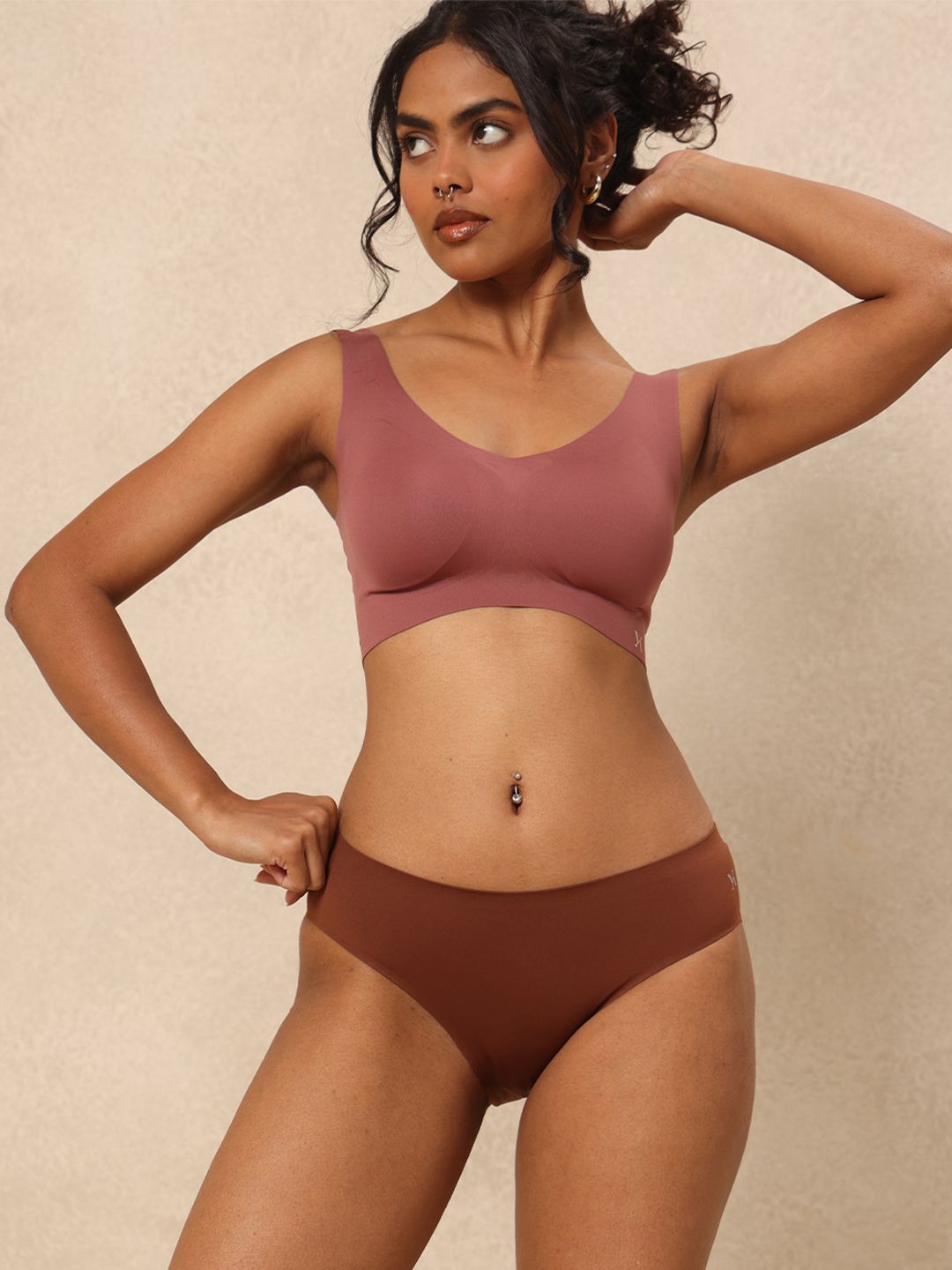 Seamless Bikini Briefs Krvvy Women Seamless & Ultrasoft Low Waist Bikini Briefs