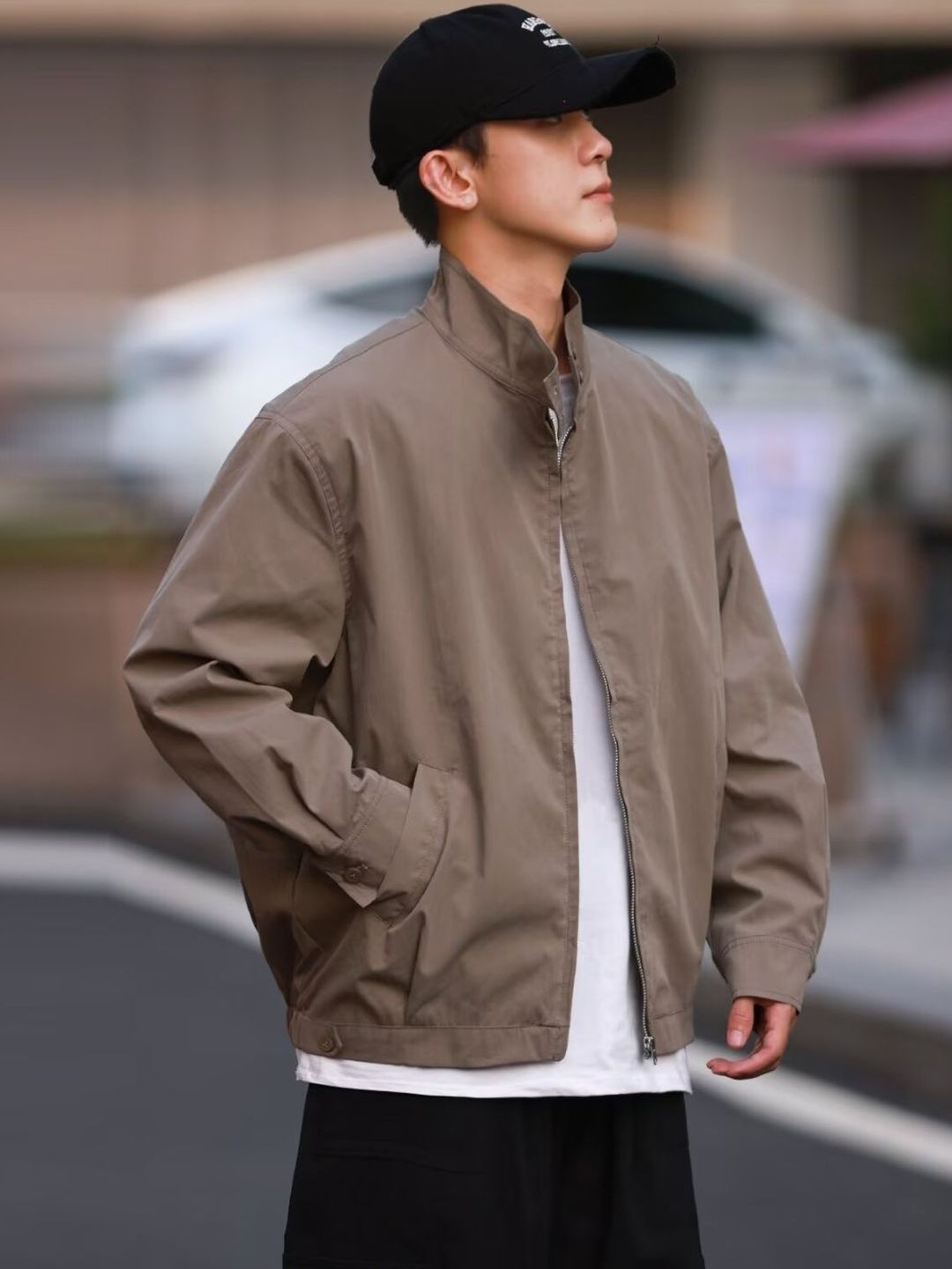 KPOP Men Lightweight Bomber Jacket