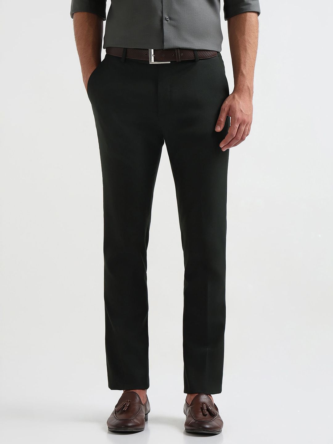 Arrow Men Tailored Tapered Fit Trousers