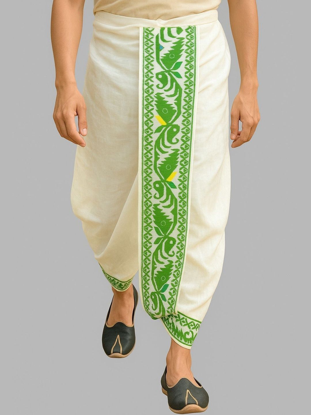 Krishiv Lifestyle Embroidered Dhoti