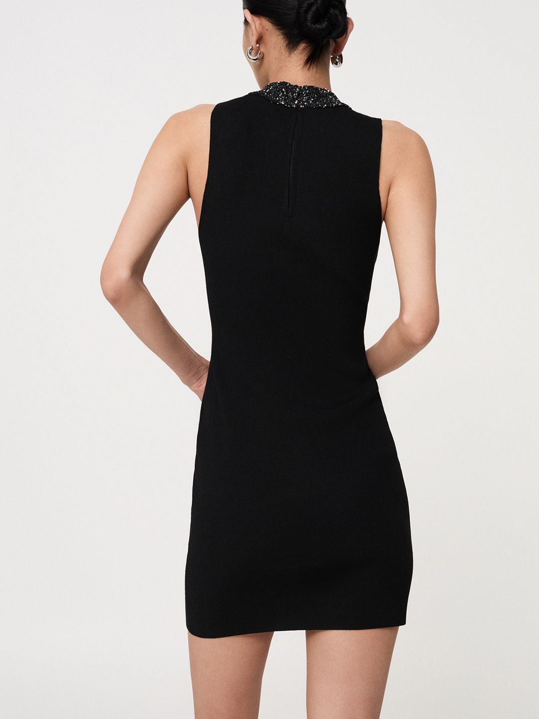 Ribbed Bodycon Mini Dress