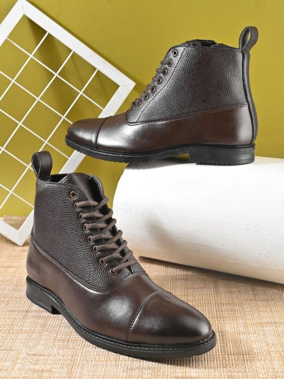 Buy The Roadster Lifestyle Co Men Round Toe Zip Chelsea Boots