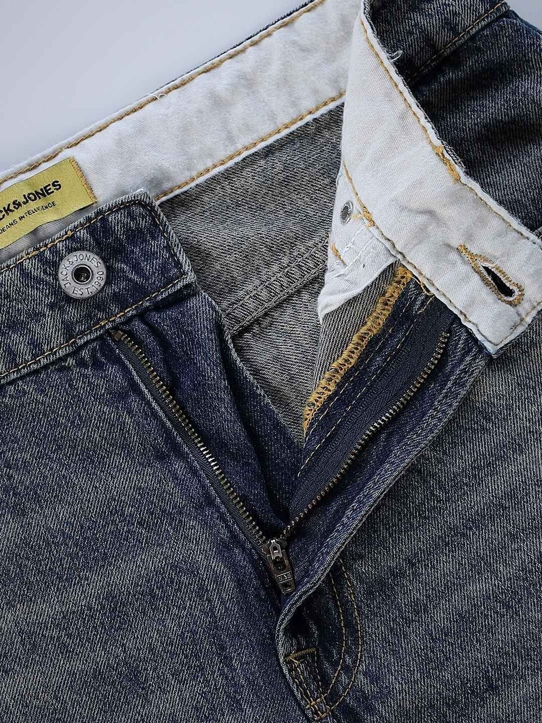 Wide Leg High-Rise Heavy Fade Jeans