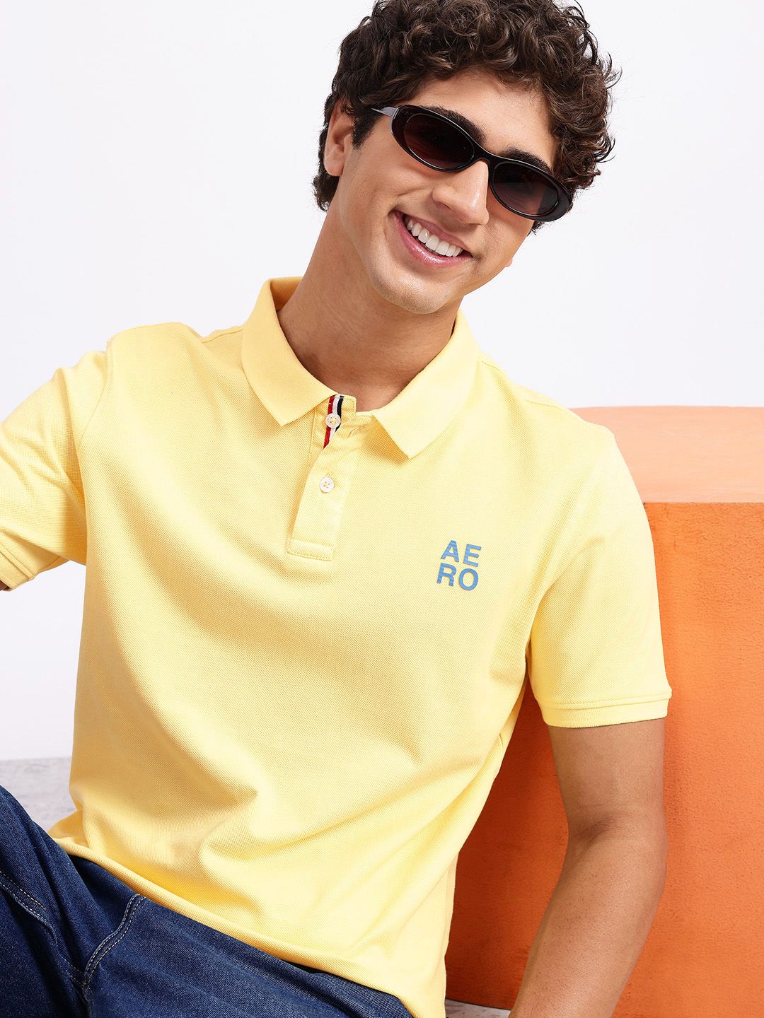 Aeropostale Polo Collar Pure Cotton T-shirt
