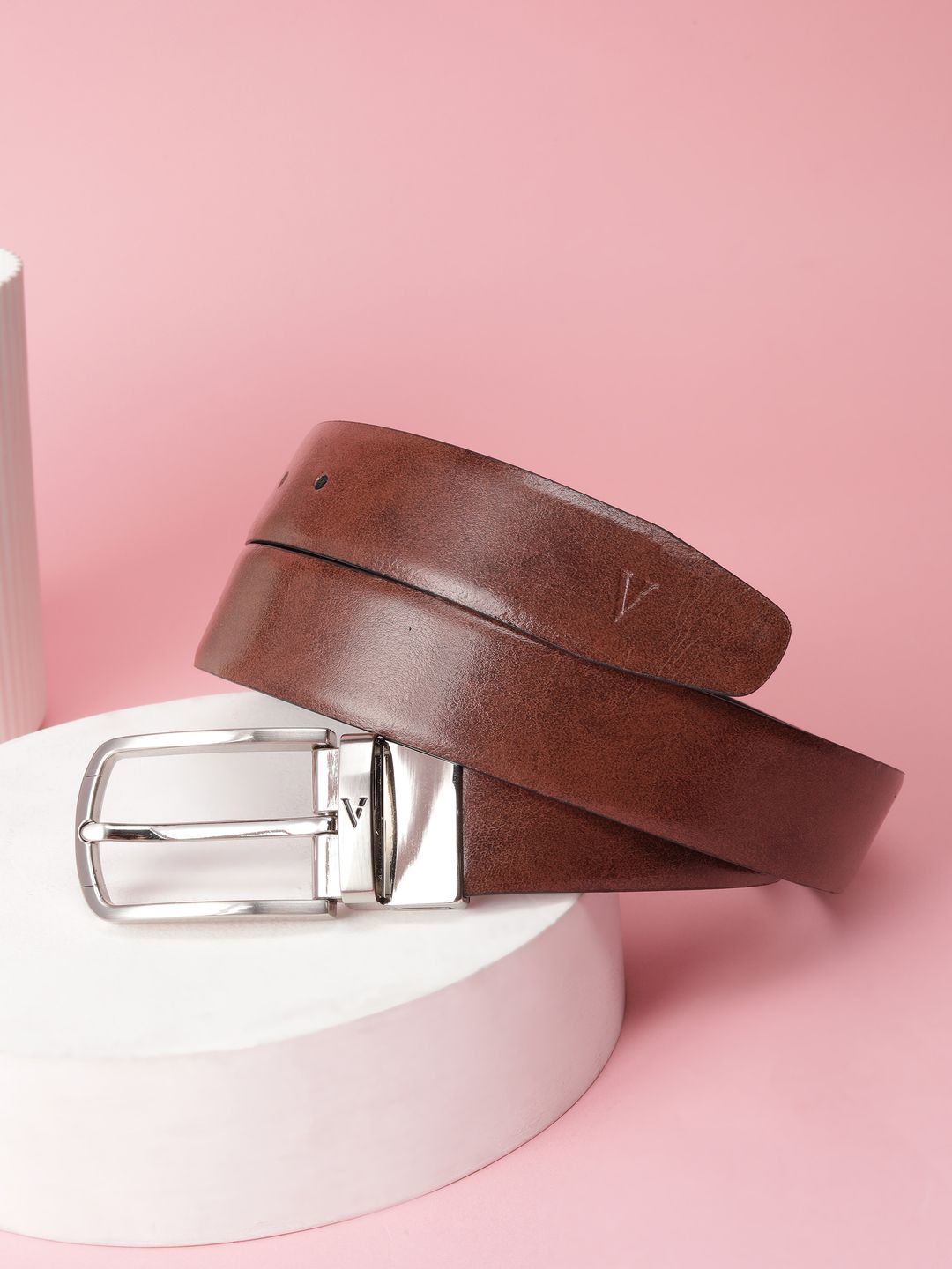Van Heusen Men Leather Reversible Formal Belt