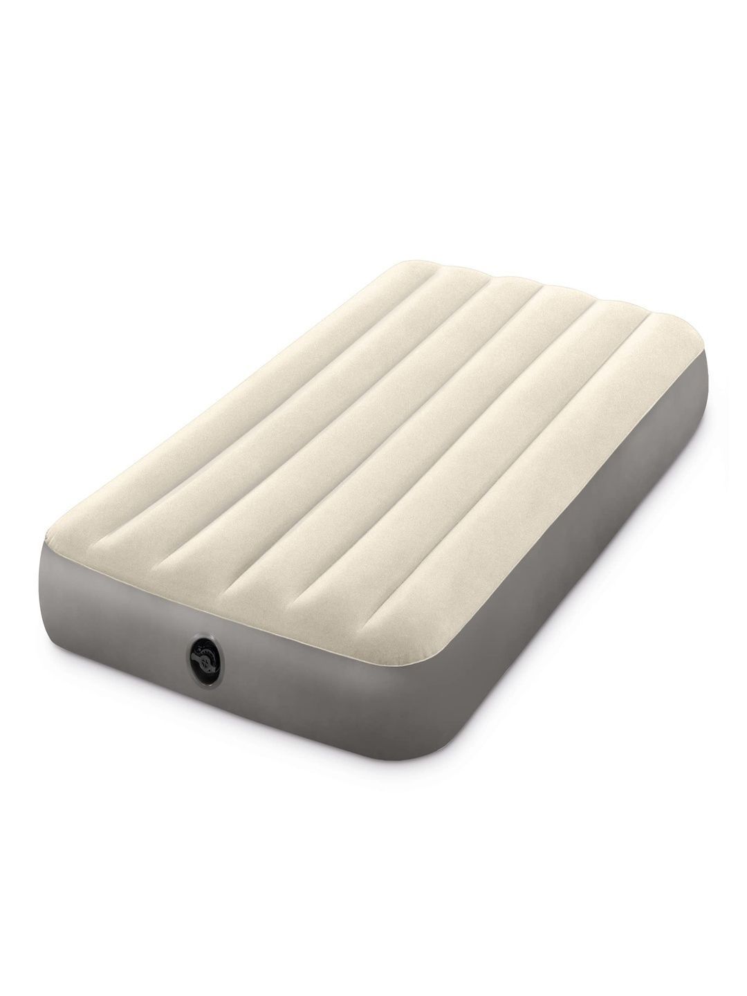 Intex Beige Dura-Beam Standard Inflatable Twin Size Bed