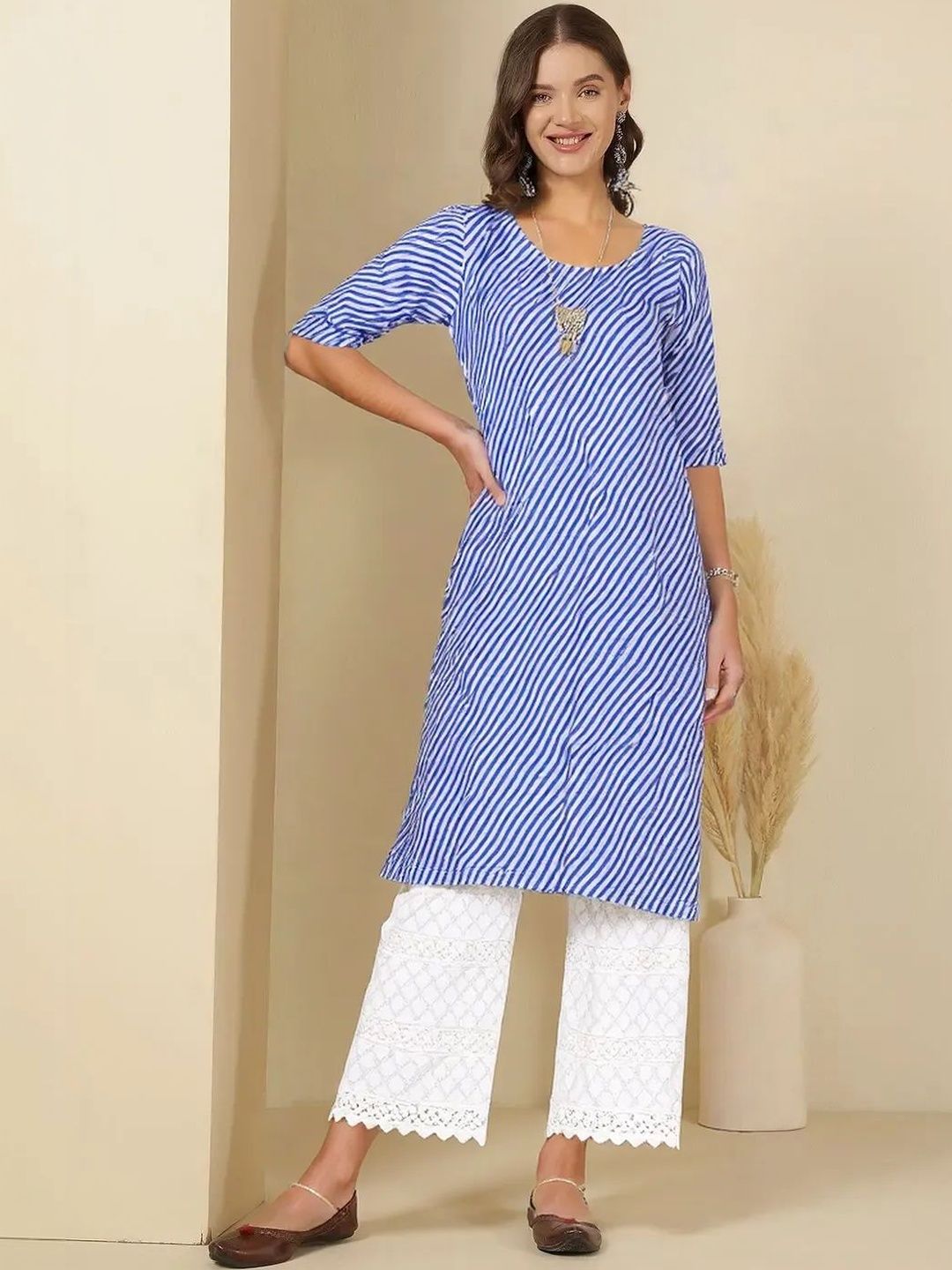 arangya Pack Of 2 Women Printed Crepe Kurta