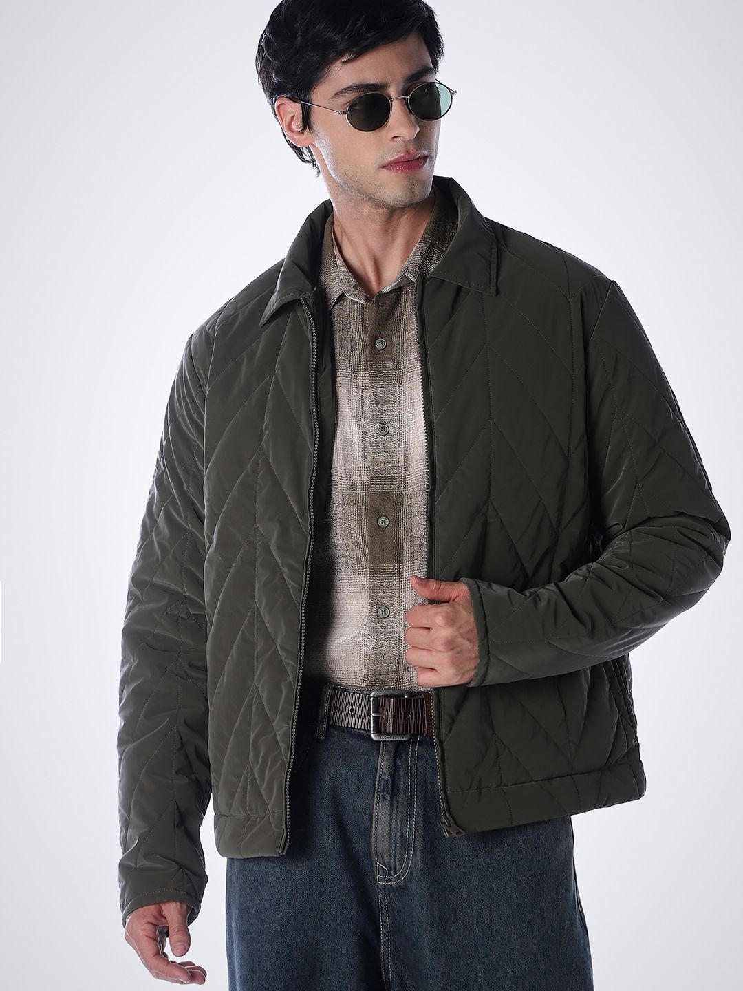 Jack & Jones Men Lightweight Quilted Jacket