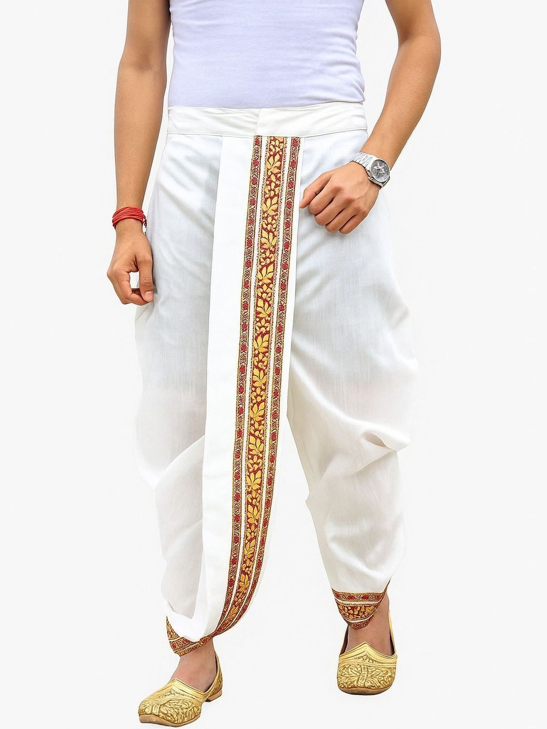 Shreeram criation Men Silk Dhotis
