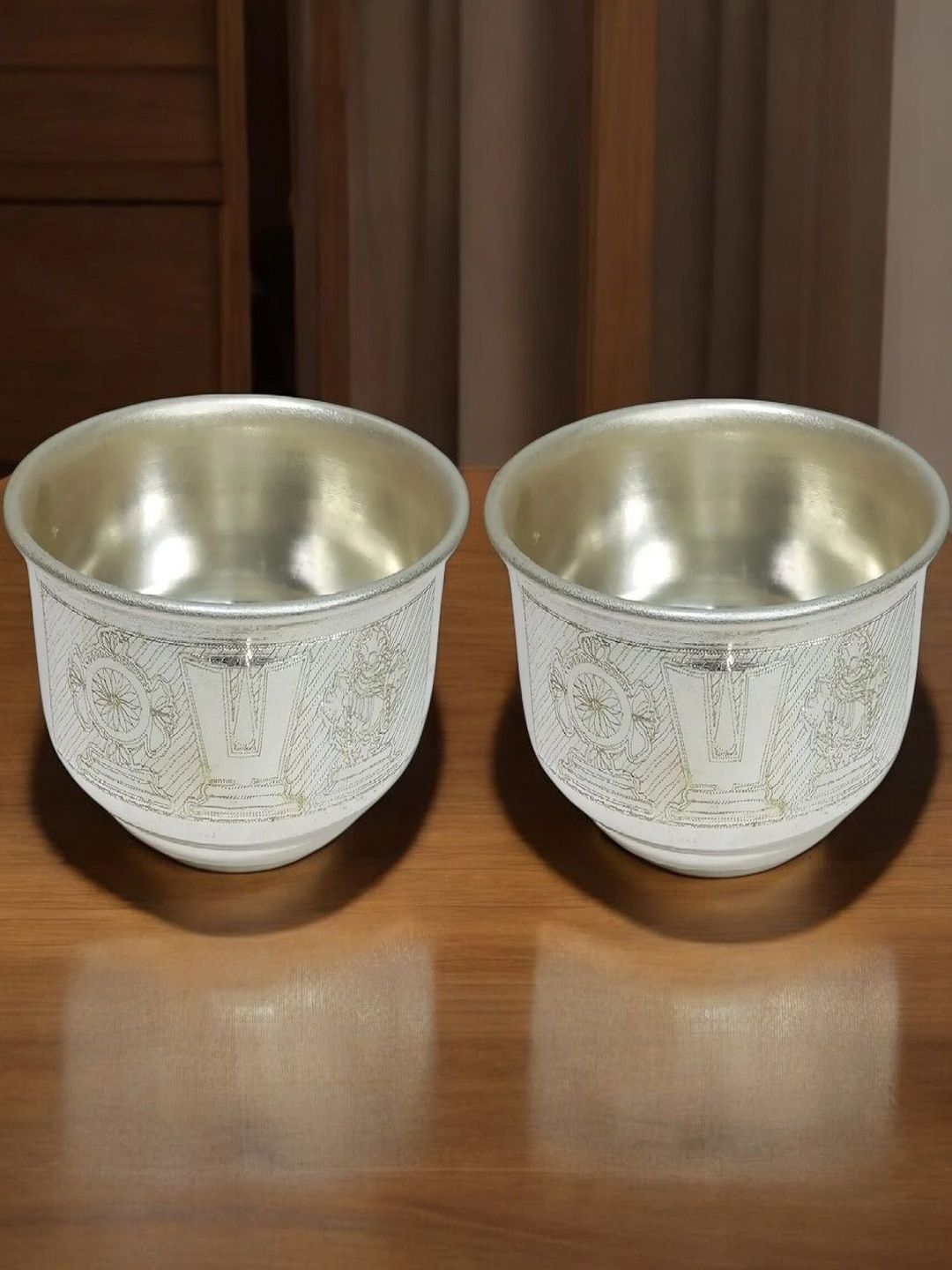 Sigaram 2-Pcs Textured House Warming Pooja Prasadam Bowl