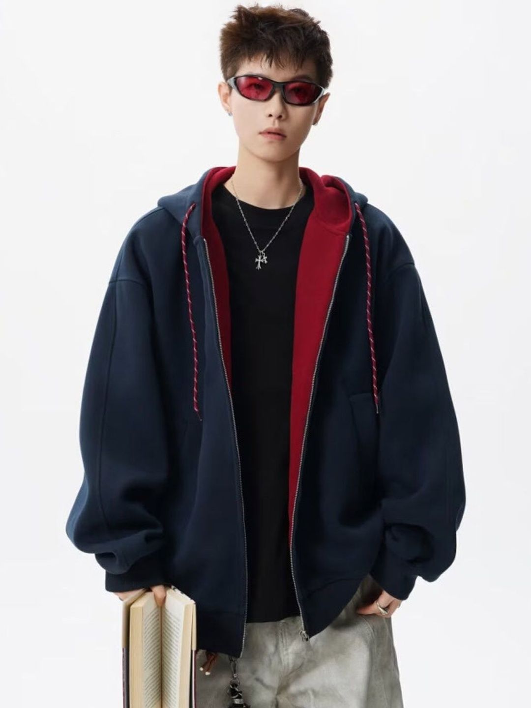 StyleCast Men Open Front Jacket