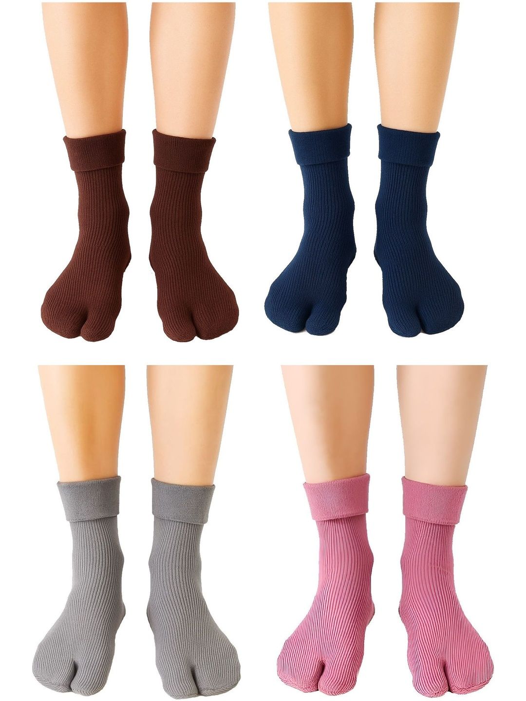CREEKNEST...all that you want Unisex Pack Of 4 Ankle Length Socks