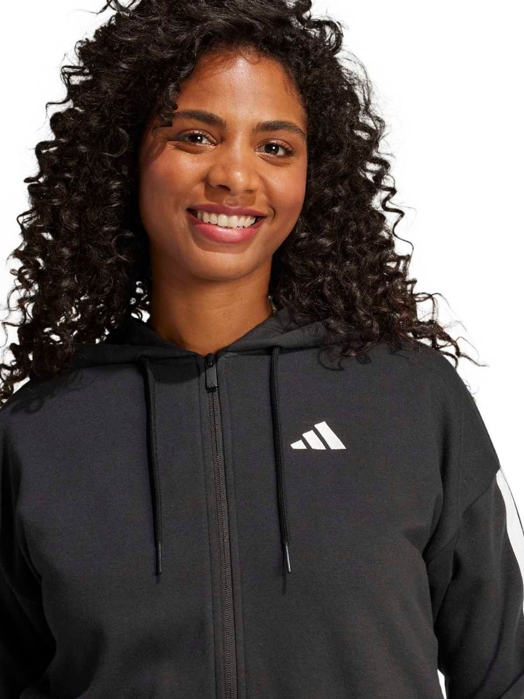 Buy ADIDAS Essentials 3-Stripes Full Zip Hoodie - Jackets for