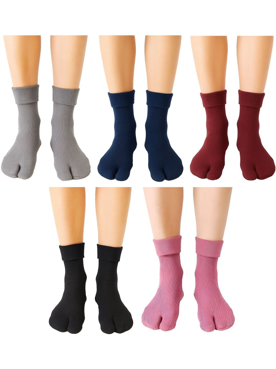 CREEKNEST...all that you want Unisex Pack of 5 Ankle Length Socks