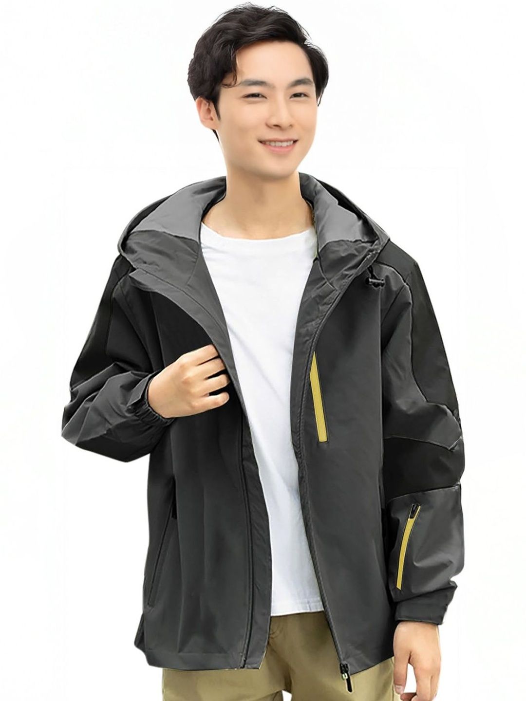 StyleCast Men Open Front Jacket