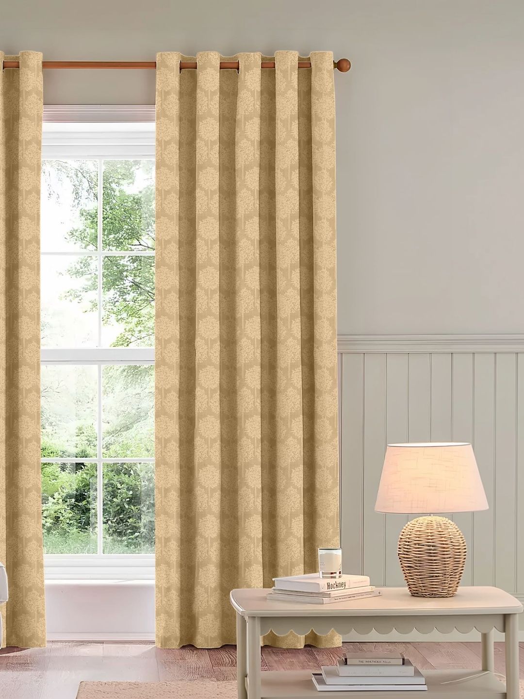Raymond Home Raymond Home Beige Set of 2 Window Curtain