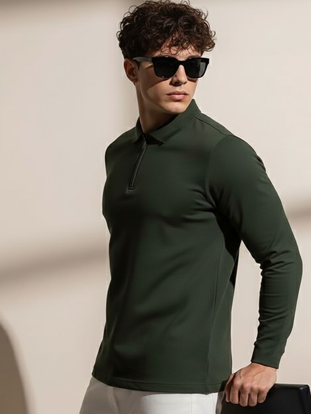 SZN Men Polo Collar T-shirt