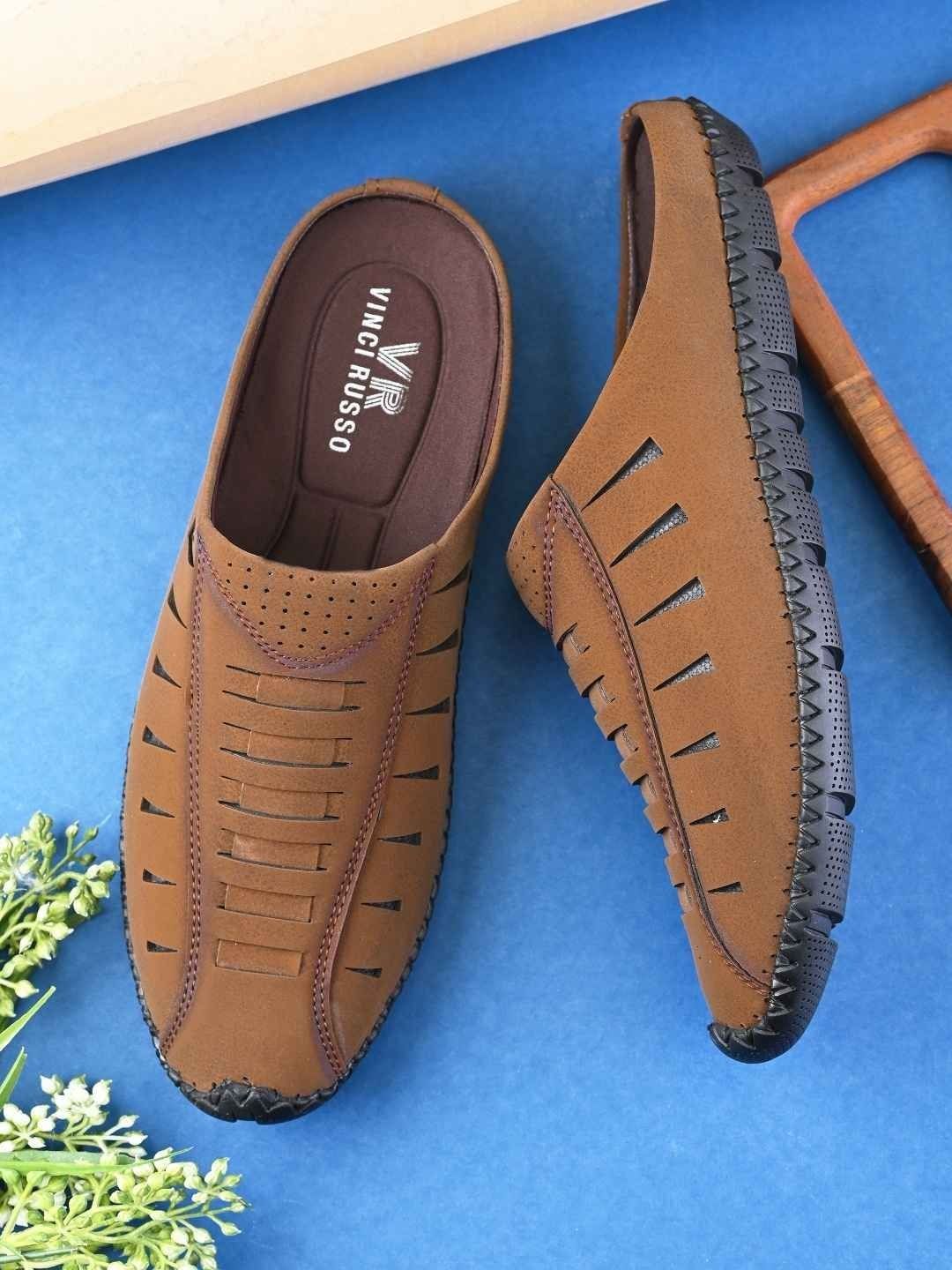 Vinci Russo Men Shoe-Style Sandals