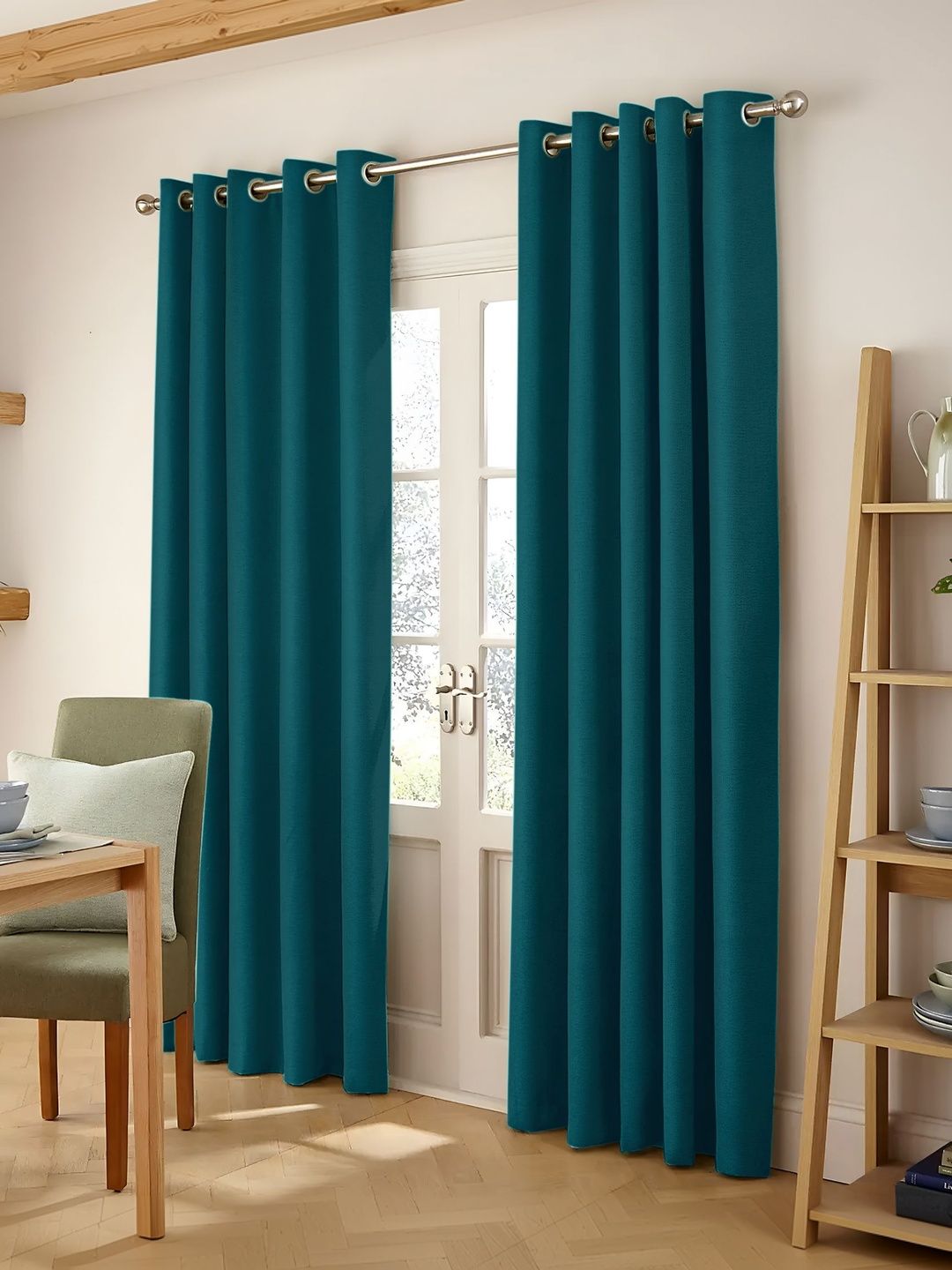 Raymond Home Raymond Home Teal Black Out Window Curtain