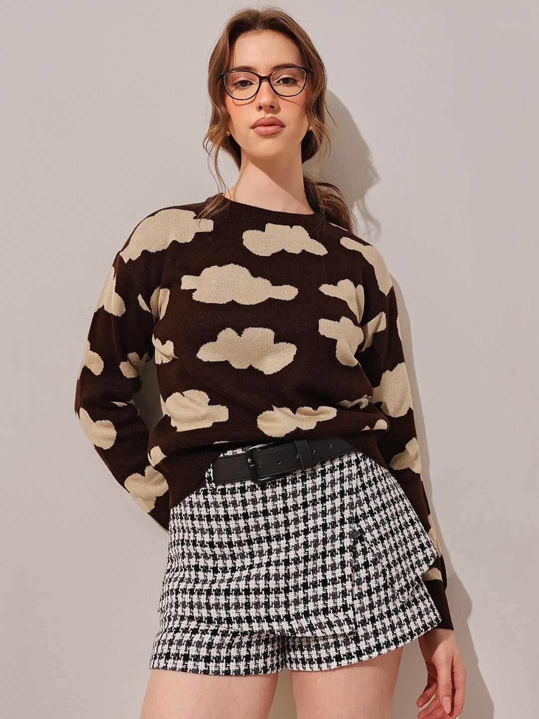 STREET 9 Women Printed Pullover