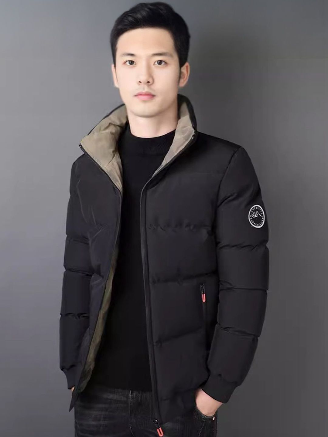 StyleCast Men Open Front Jacket