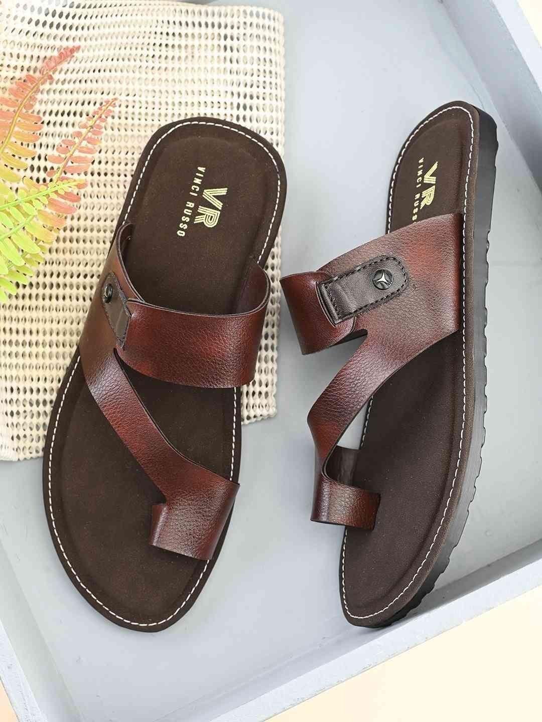 Vinci Russo Men Thong Flip-Flops